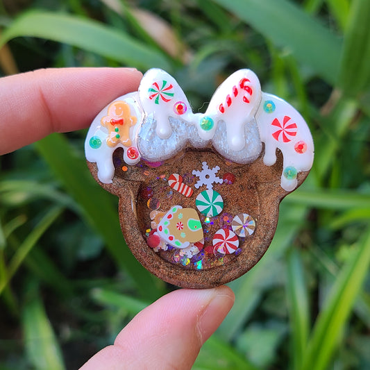 Gingerbread Mouse Charm
