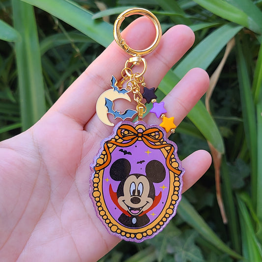 Vampire Mouse Bag Charm