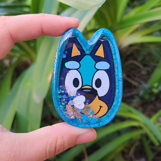 Blue Dog Charm