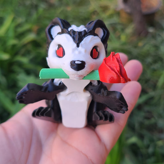 Valentine Skunk Fidget