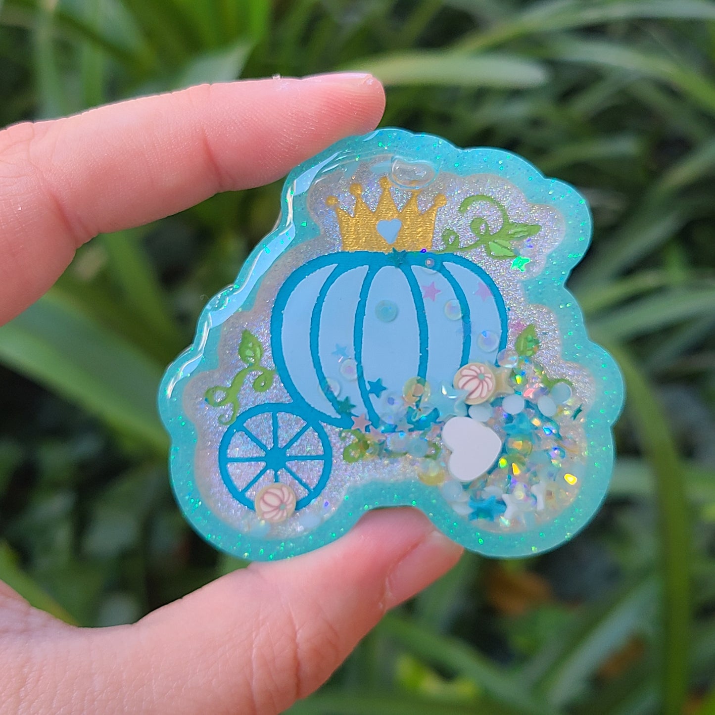 Pumpkin Carriage Charm