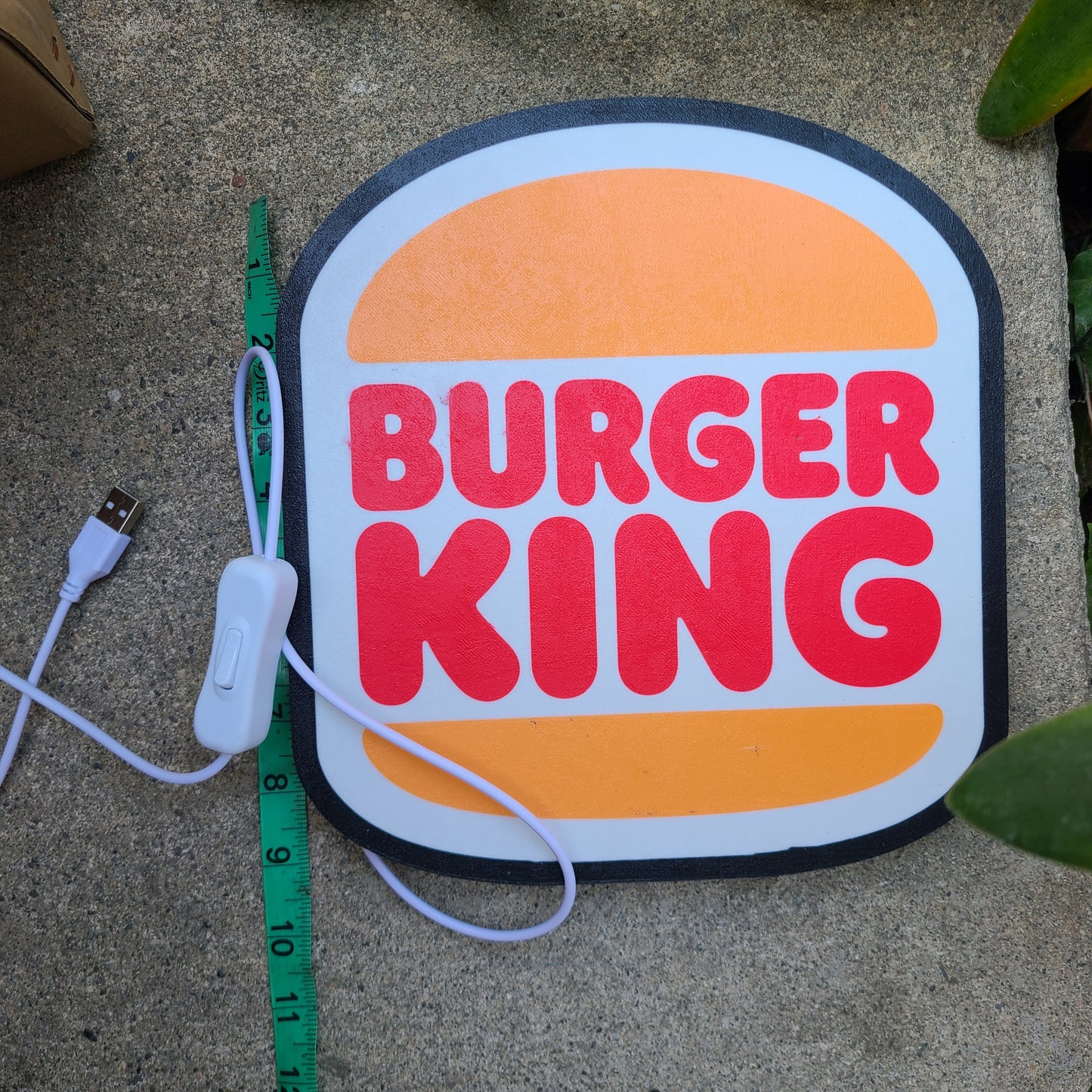 Burger Light Box