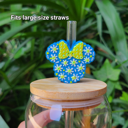 Daisy Straw Topper