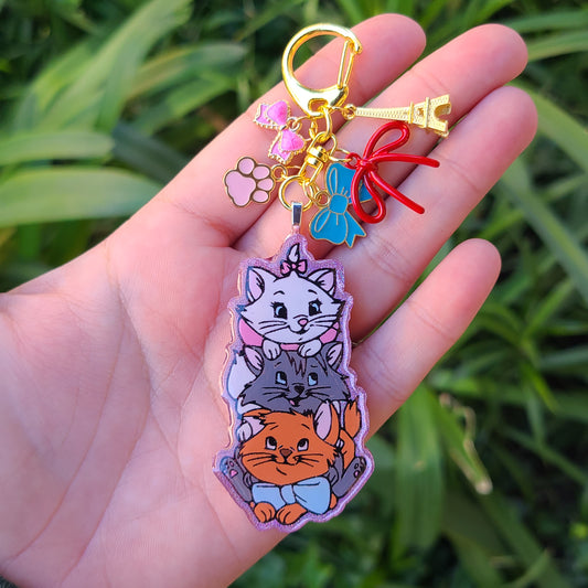 Cats Bag Charm