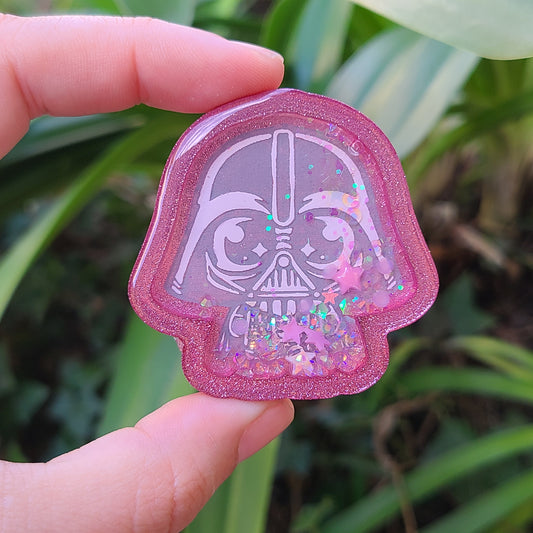 Pink Star Villain Charm