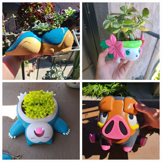 Pocket Monster Planter (Plant not Included)
