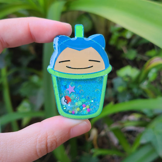 Sleeping Pocket Monster Charm