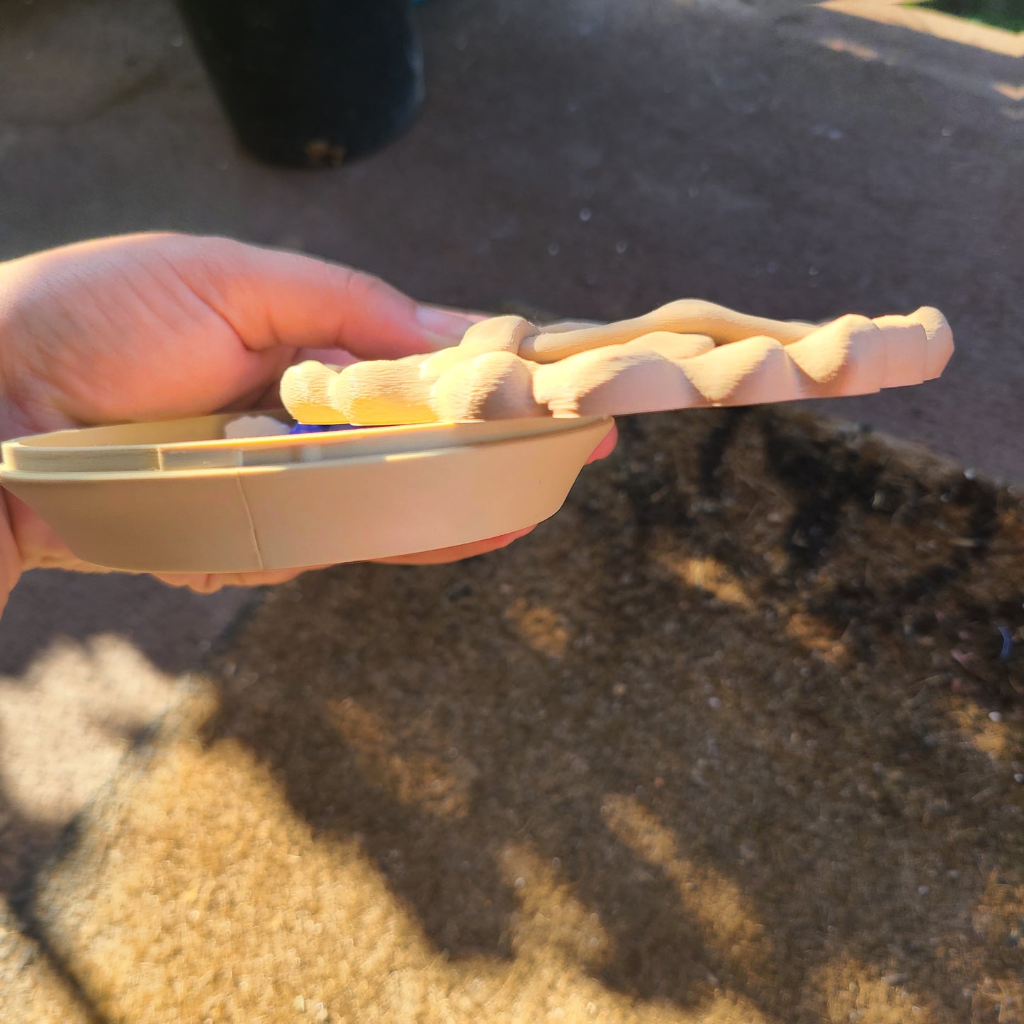 Magnetic Blueberry Pie Tic Tac Toe Game