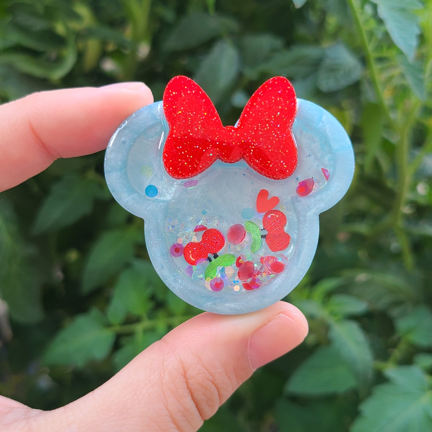 Cherry Mouse Charm