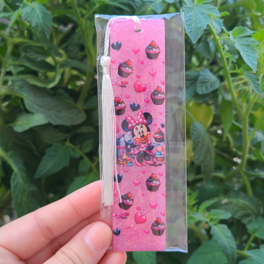 Mouse Cupcake Bookmark