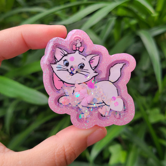 Sassy Kitty Walking Charm