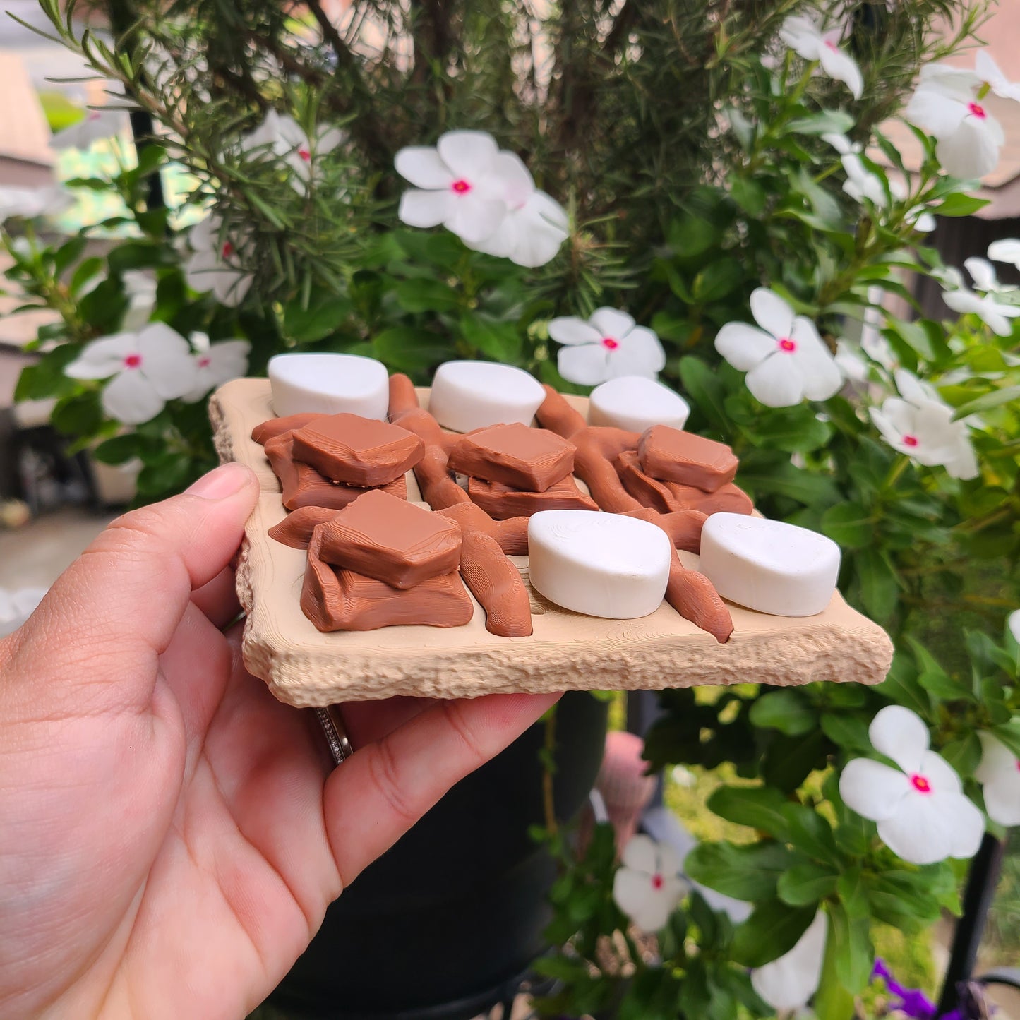 Magnetic S'more Tic Tac Toe Game