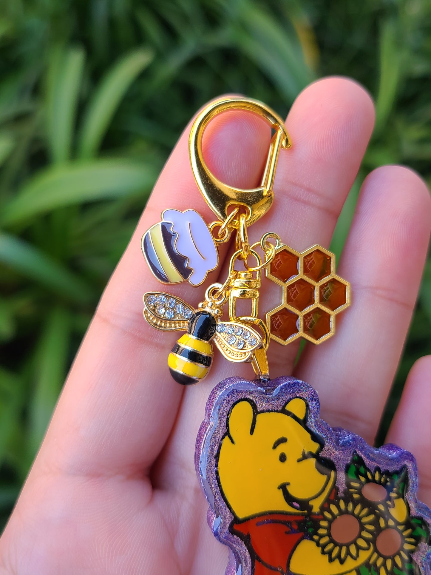Honey Bear Bag Charm