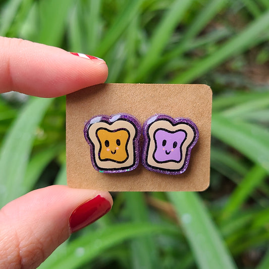 PB&J Stud Earrings