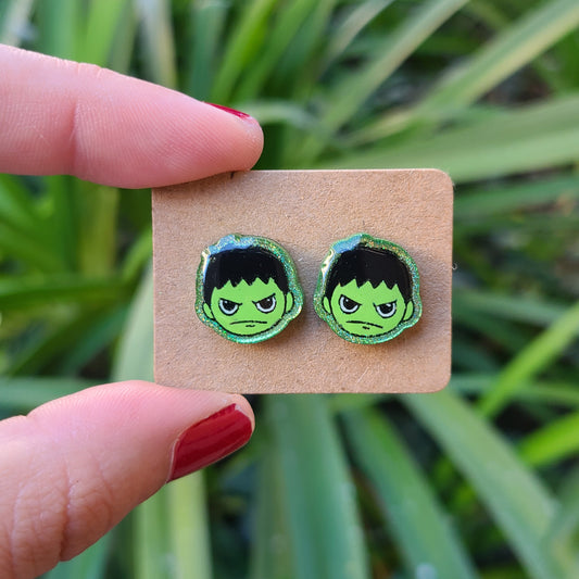 Buff Hero Stud Earrings